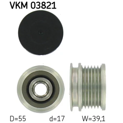 Voľnobežka alternátora SKF VKM 03821