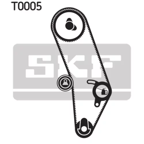Sada ozubeného remeňa SKF VKMA 01000 - obr. 1