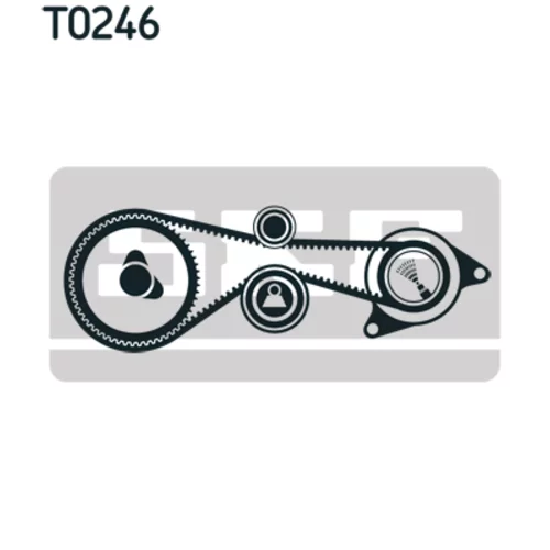 Sada ozubeného remeňa VKMA 01335 /SKF/ - obr. 1