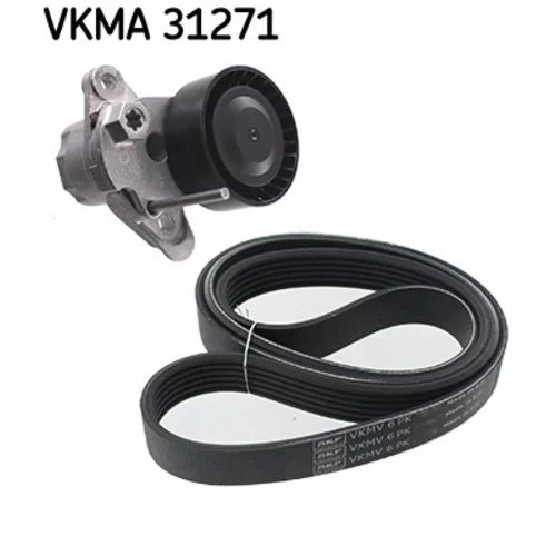 Ozubený klinový remeň - Sada SKF VKMA 31271