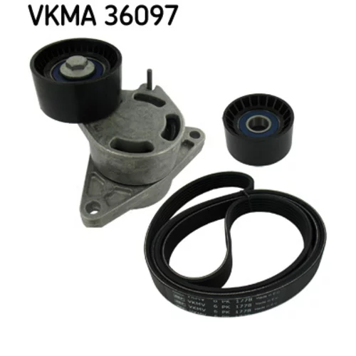 Ozubený klinový remeň - Sada SKF VKMA 36097