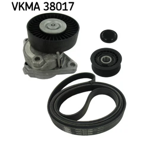 Ozubený klinový remeň - Sada SKF VKMA 38017