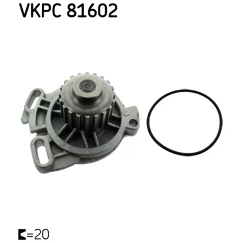 Vodné čerpadlo, chladenie motora SKF VKPC 81602