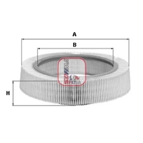 Vzduchový filter SOFIMA S 0976 A