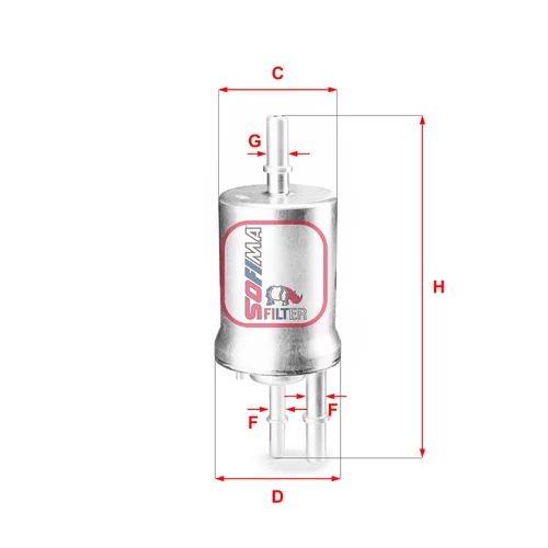 Palivový filter SOFIMA S 1855 B