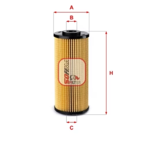 Hydraulický filter automatickej prevodovky SOFIMA S 5218 PE