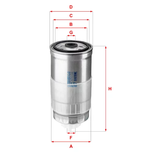 Palivový filter SOFIMA S 4326 NR