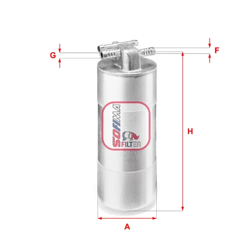 Palivový filter SOFIMA S 1953 B