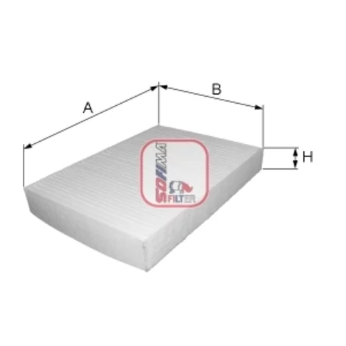 Filter vnútorného priestoru SOFIMA S 3048 C