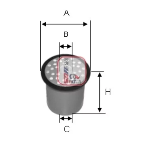 Palivový filter SOFIMA S 0912 NC