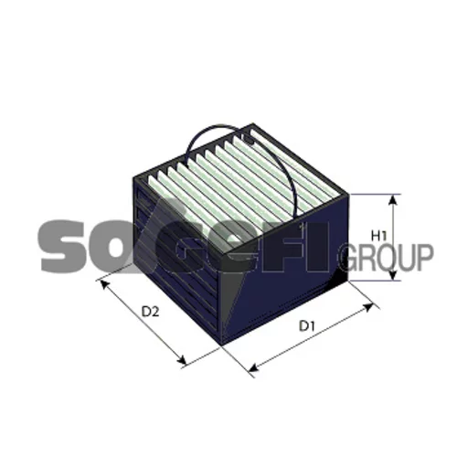 Palivový filter SogefiPro FA6126ECO