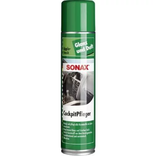 SONAX Cockpit spray 400ml jablko - Prípravok na ošetrovanie plastov palubnej dosky