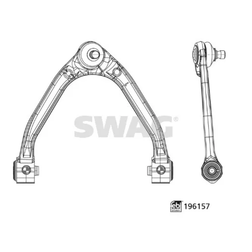 Rameno zavesenia kolies SWAG 33 11 2025