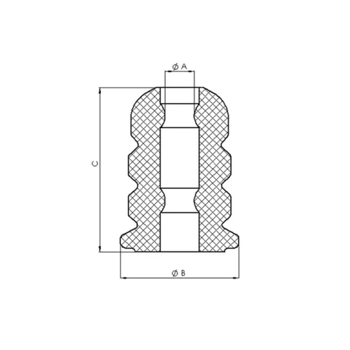 Doraz odpruženia TEDGUM TED99339 - obr. 1