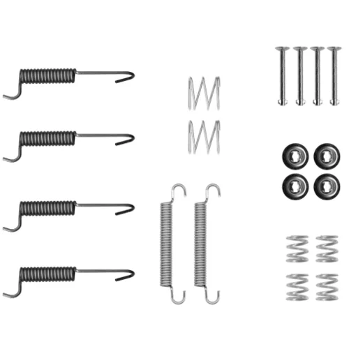 Sada príslušenstva čeľustí parkovacej brzdy TEXTAR 97048400