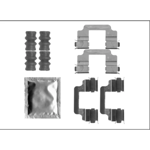 Sada príslušenstva obloženia kotúčovej brzdy TEXTAR 82540900