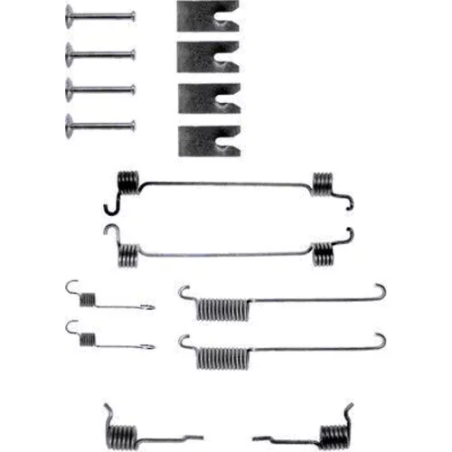 Sada príslušenstva brzdovej čeľuste TEXTAR 97009100