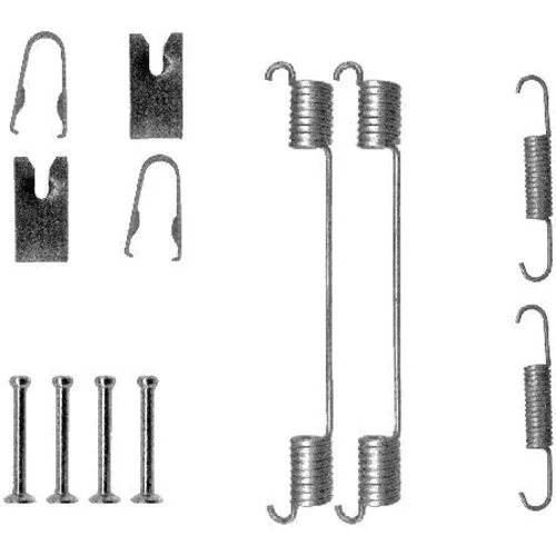 Sada príslušenstva brzdovej čeľuste 97031600 /TEXTAR/