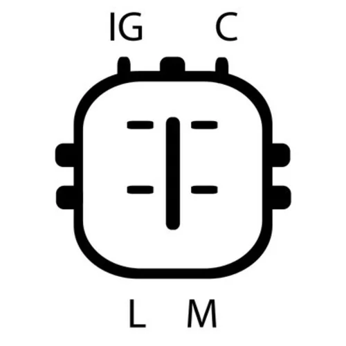 Alternátor TMI AL02485 - obr. 1