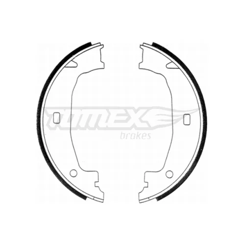 Sada brzdových čeľustí TOMEX Brakes TX 21-24