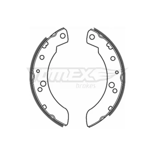 Sada brzdových čeľustí TOMEX Brakes TX 20-33