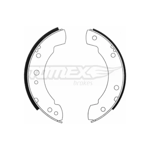 Sada brzdových čeľustí TOMEX Brakes TX 20-88