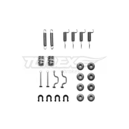 Sada príslušenstva brzdovej čeľuste TOMEX Brakes TX 42-09