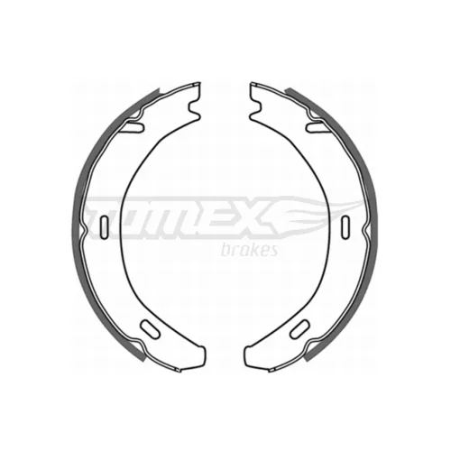 Sada brzdových čeľustí TOMEX Brakes TX 21-20