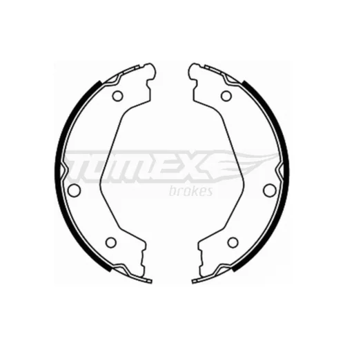 Sada brzdových čeľustí TOMEX Brakes TX 21-88