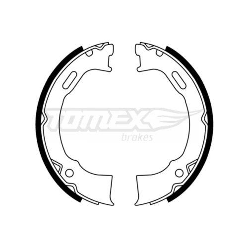 Sada brzdových čeľustí TOMEX Brakes TX 22-87