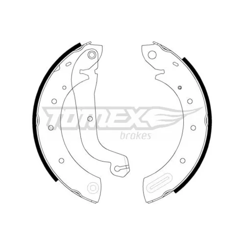 Sada brzdových čeľustí TX 21-60 (TOMEX Brakes)