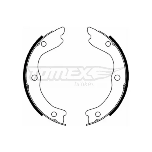 Sada brzdových čeľustí TOMEX Brakes TX 22-30