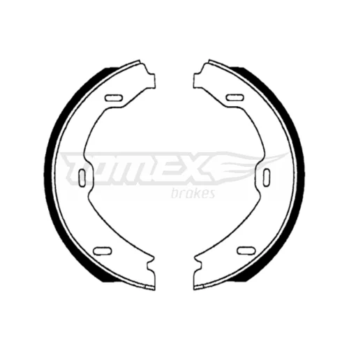 Sada brzdových čeľustí TOMEX Brakes TX 22-69