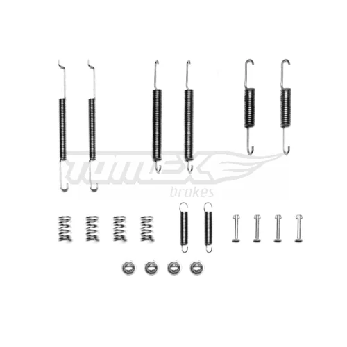 Sada príslušenstva brzdovej čeľuste TOMEX Brakes TX 40-12