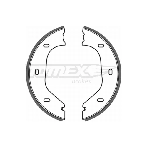 Sada brzdových čeľustí TOMEX Brakes TX 21-21