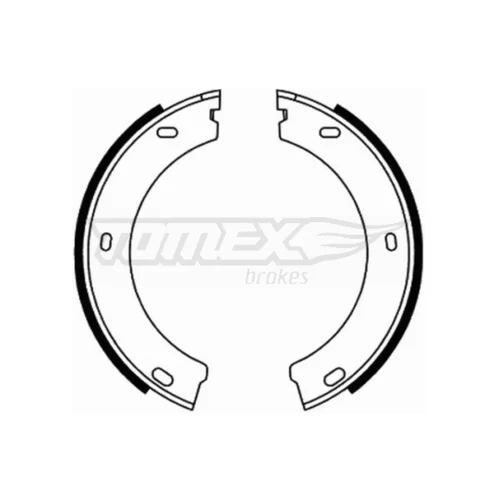 Sada brzdových čeľustí TOMEX Brakes TX 21-73