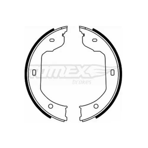 Sada brzdových čeľustí TOMEX Brakes TX 21-90