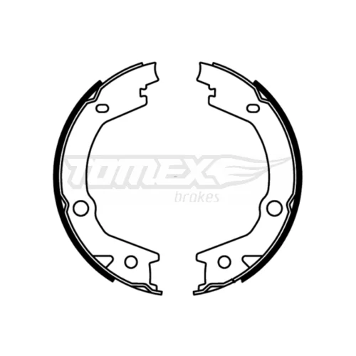 Sada brzdových čeľustí TOMEX Brakes TX 22-68