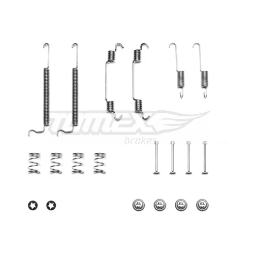Sada príslušenstva brzdovej čeľuste TOMEX Brakes TX 40-57