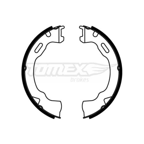 Sada brzdových čeľustí TOMEX Brakes TX 22-82