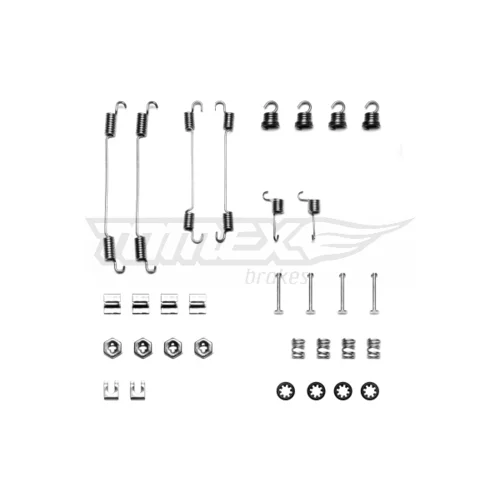 Sada príslušenstva brzdovej čeľuste TOMEX Brakes TX 40-42