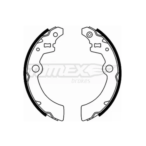 Sada brzdových čeľustí TOMEX Brakes TX 21-91