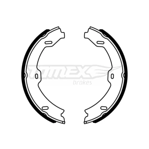 Sada brzdových čeľustí TX 22-14 (TOMEX Brakes)