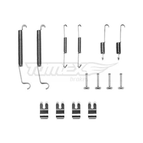 Sada príslušenstva brzdovej čeľuste TOMEX Brakes TX 42-05
