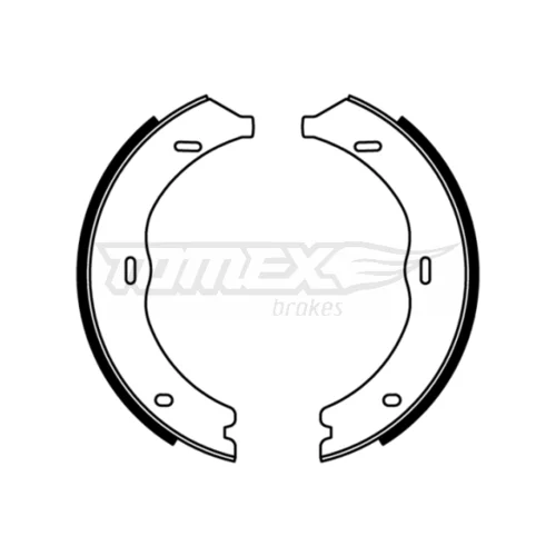 Sada brzdových čeľustí TOMEX Brakes TX 22-12