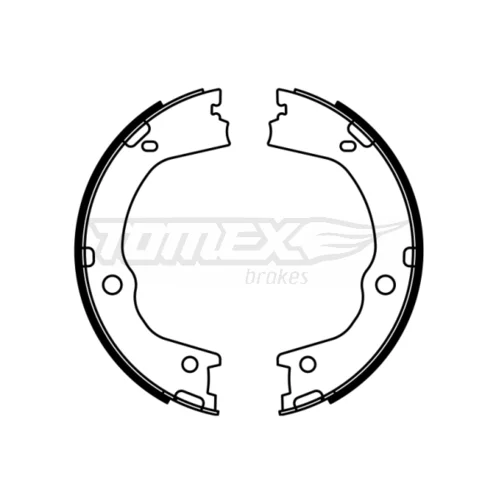 Sada brzdových čeľustí TOMEX Brakes TX 23-06