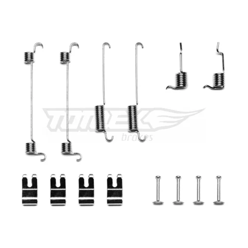 Sada príslušenstva brzdovej čeľuste TOMEX Brakes TX 40-71