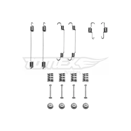 Sada príslušenstva brzdovej čeľuste TOMEX Brakes TX 41-66