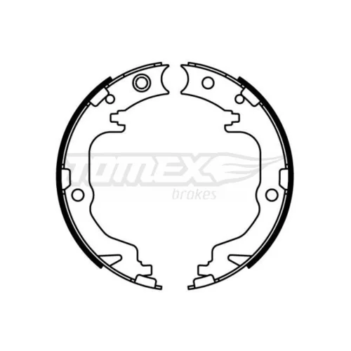 Sada brzdových čeľustí TOMEX Brakes TX 22-60