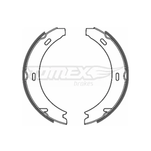 Sada brzdových čeľustí TX 20-37 (TOMEX Brakes)